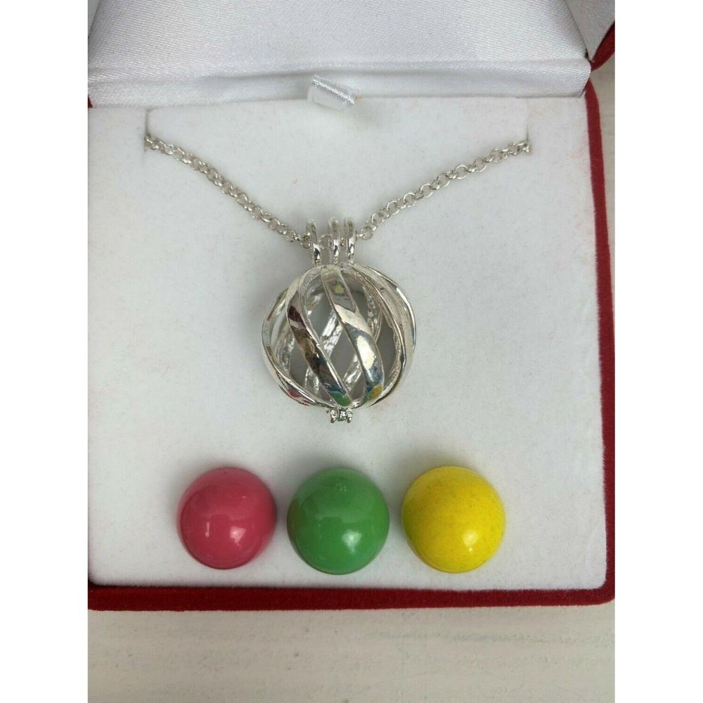 Eternal Swirl 'Angel Caller' Chiming Necklace Gift
